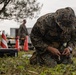 EOD Marines conduct an explosive disposal operation at Ie Shima