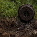 EOD Marines conduct an explosive disposal operation at Ie Shima