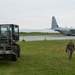 EOD Marines conduct an explosive disposal operation at Ie Shima