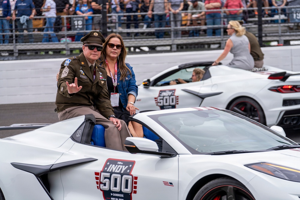 Indiana National Guard participates in Indianapolis 500 prerace ceremonies