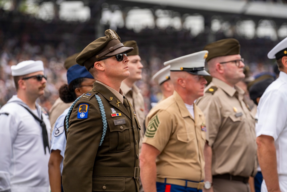 Indiana National Guard participates in Indianapolis 500 prerace ceremonies