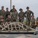 EOD Marines conduct an explosive disposal operation at Ie Shima