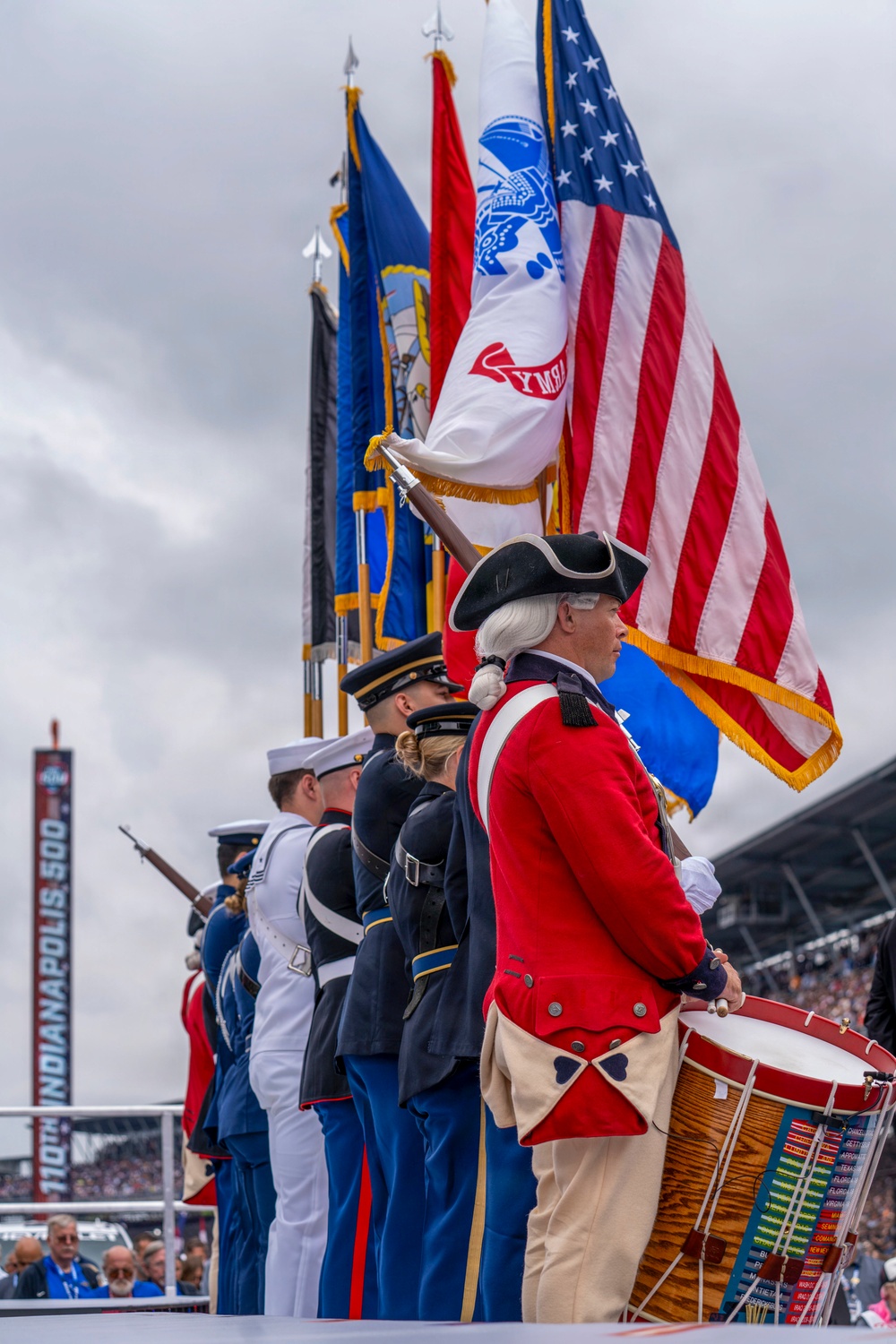 Indiana National Guard participates in Indianapolis 500 prerace ceremonies