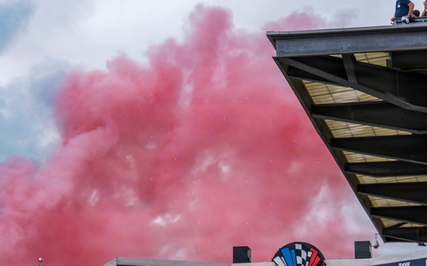Indiana National Guard participates in Indianapolis 500 prerace ceremonies