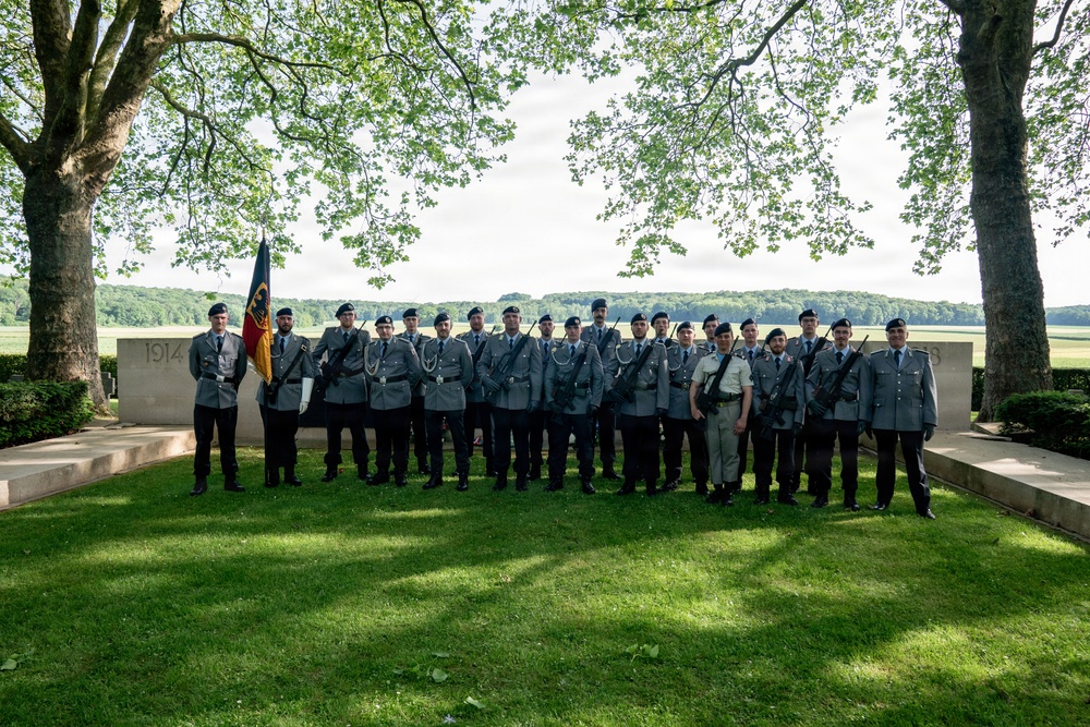 German cemetery ceremony marks 108th anniversary of the battle of Belleau Wood