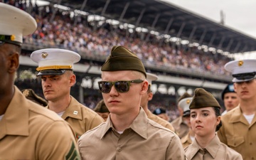 Indiana National Guard participates in Indianapolis 500 prerace ceremonies