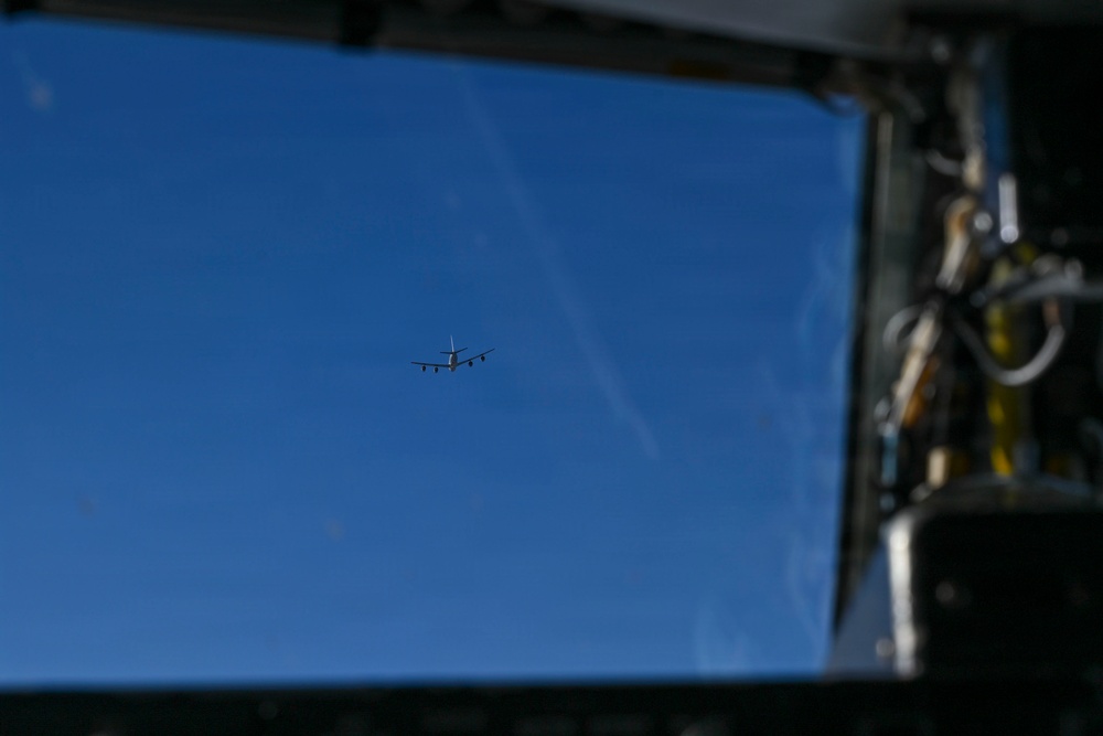 B-1 Lancer refueled in US Central Command area of responsibility