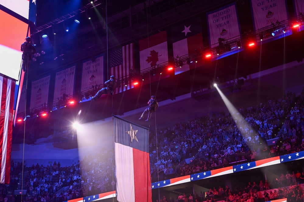 Special Warfare Training Wing Instructors at 2026 San Antonio Rodeo