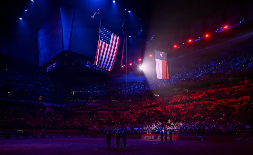 Special Warfare Training Wing Instructors at 2026 San Antonio Rodeo
