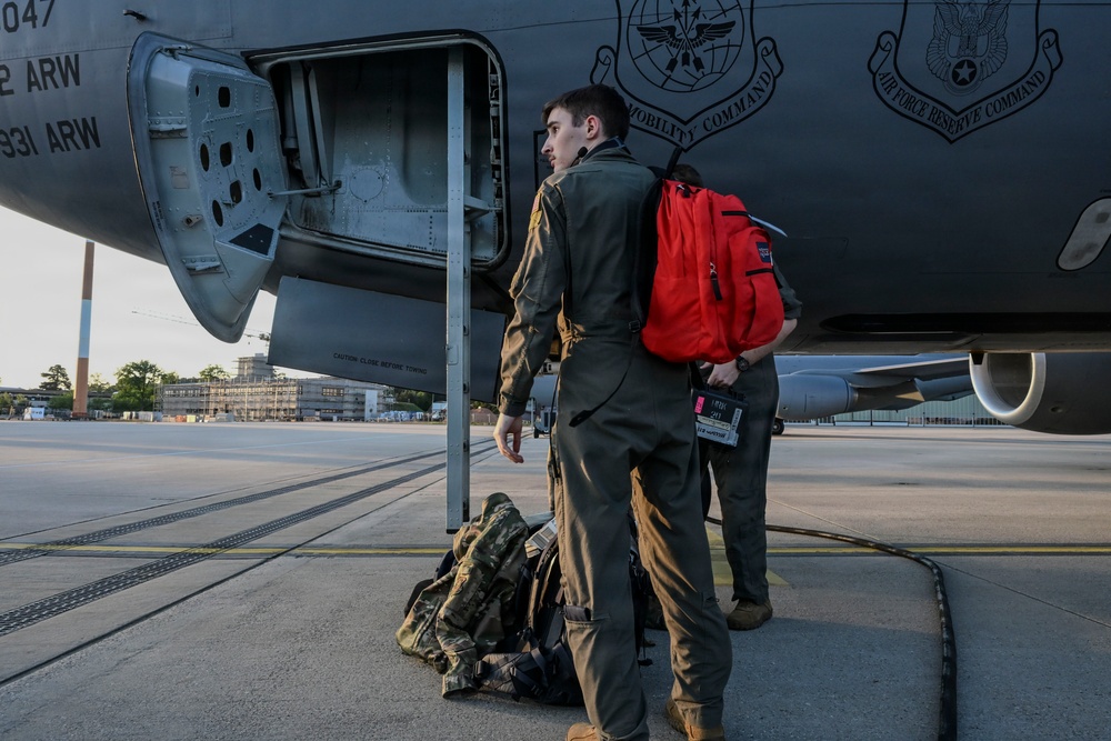 B-1 Lancer refueled in US Central Command area of responsibility