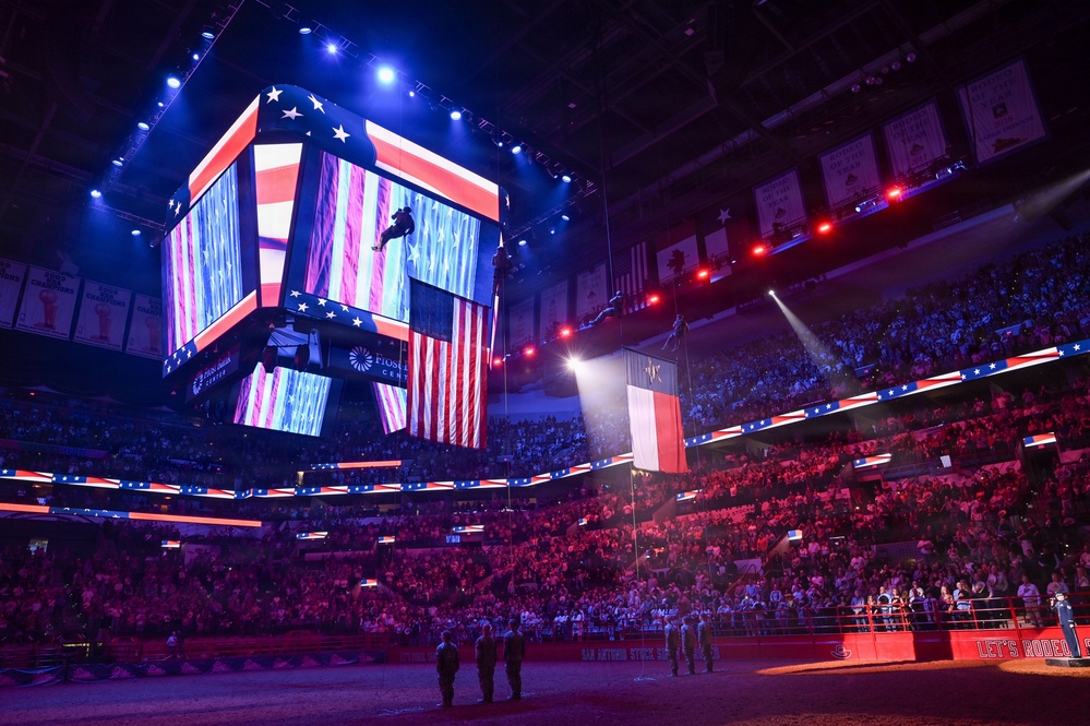 Special Warfare Training Wing Instructors at 2026 San Antonio Rodeo
