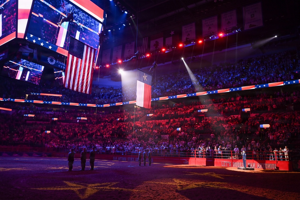 Special Warfare Training Wing Instructors at 2026 San Antonio Rodeo