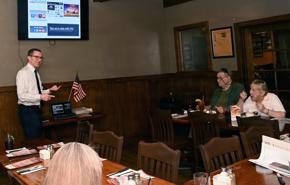 Military Officers Association of America gets update on YPG test activities