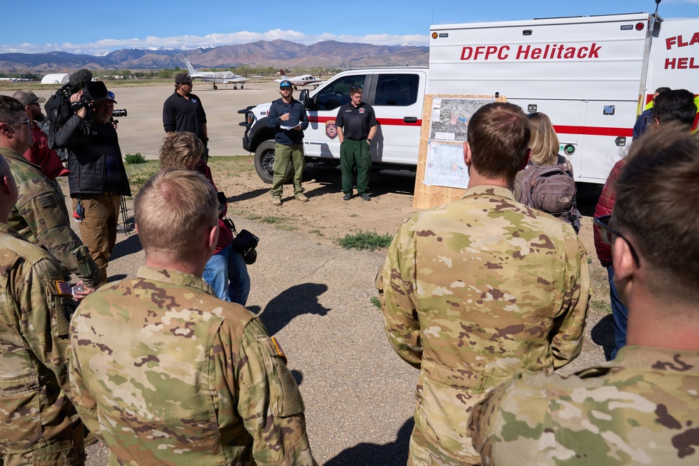 Colorado National Guard shifts to year-round wildfire posture amid record low snowpack
