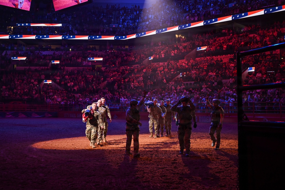 Special Warfare Training Wing Instructors at 2026 San Antonio Rodeo