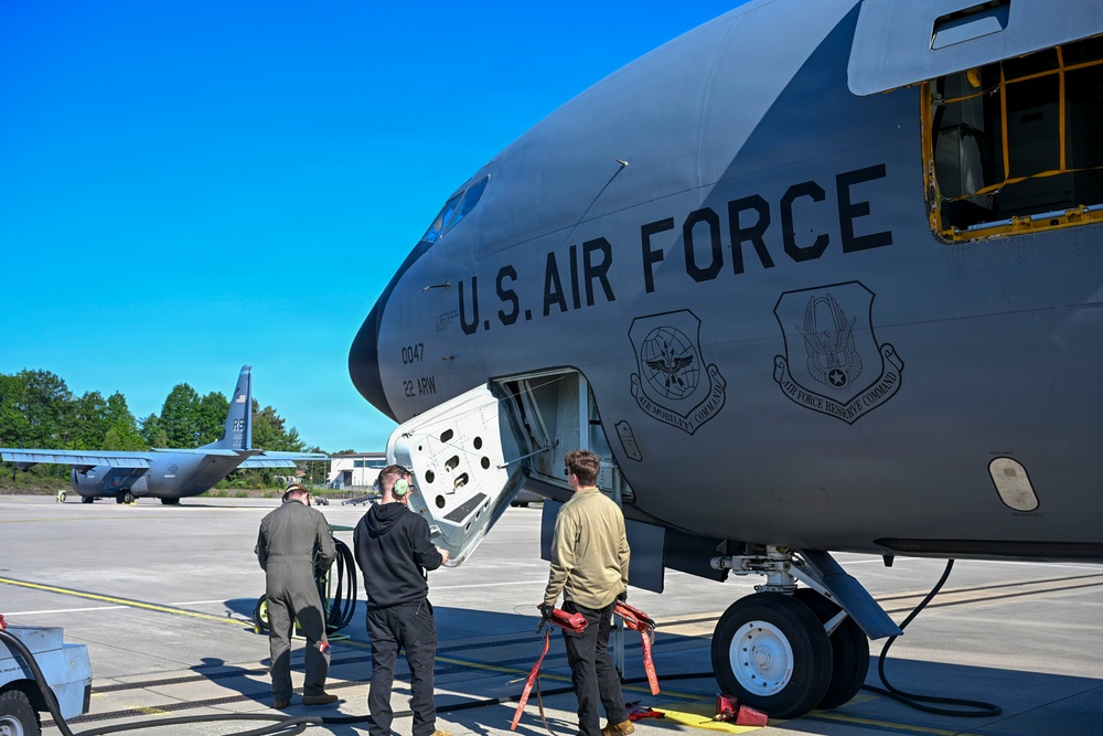 B-1 Lancer refueled in US Central Command area of responsibility