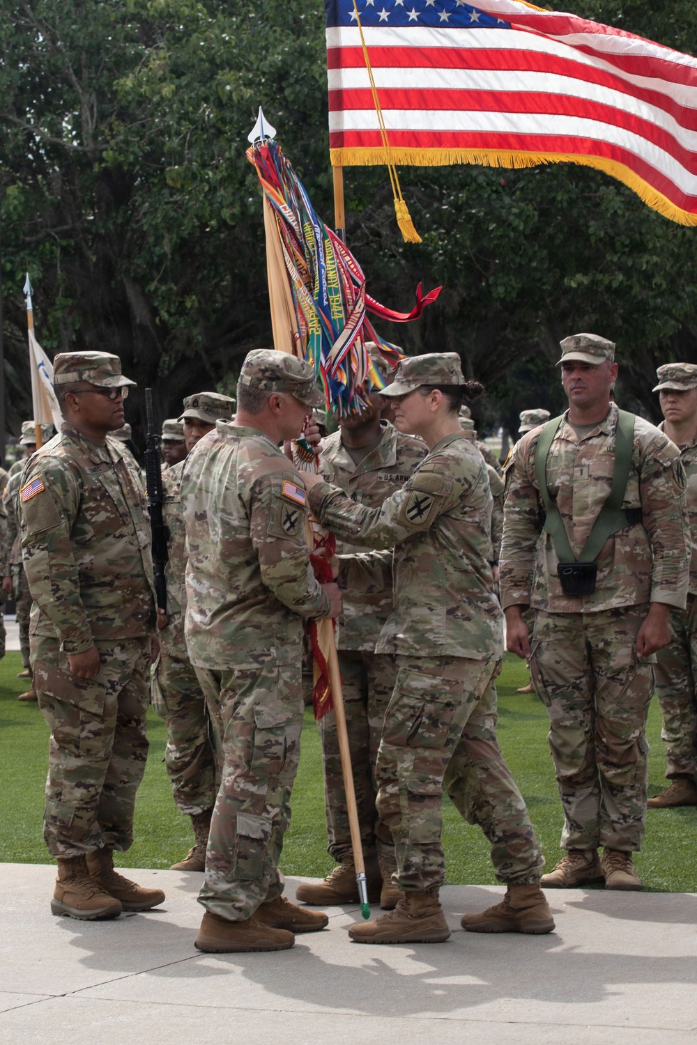 Passing the Colors