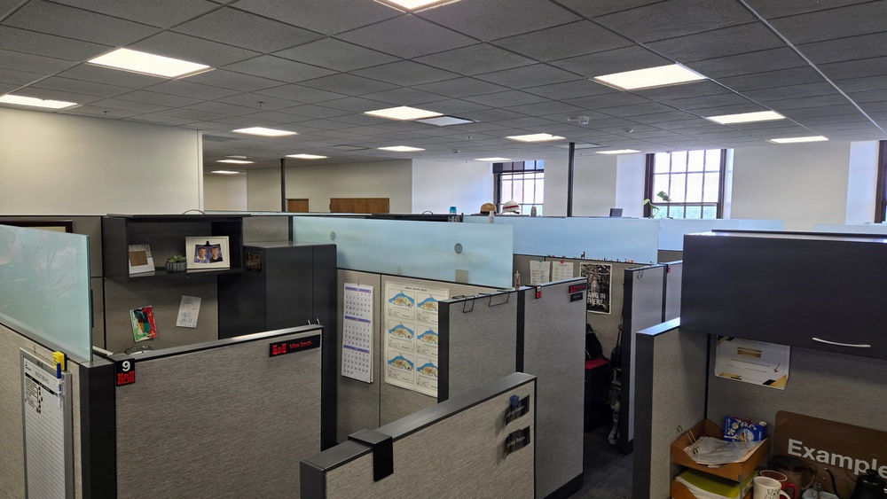 Office Remodel Enhances  Workspace Environment