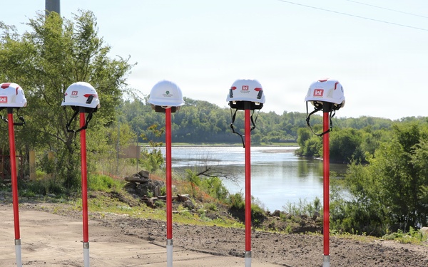 USACE and City of Cedar Rapids Break Ground on Next Phase of Flood Control System
