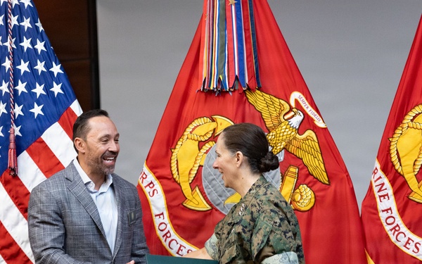 MARFORCOM Commander Accepts Admiral James S. Russell Naval Aviation Flight Safety Award
