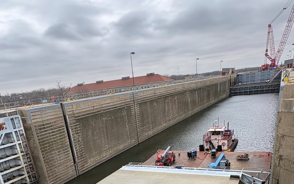 Preserving the Future:  Major Maintenance Repairs at Lockport Lock