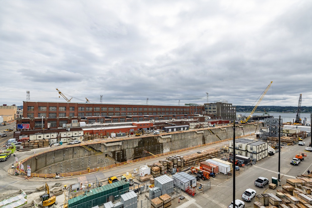 Dry Dock 4 Seismic Upgrade Completion Photos