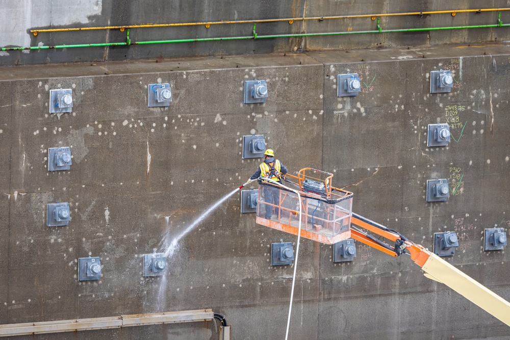 Dry Dock 4 Seismic Upgrade Completion Photos