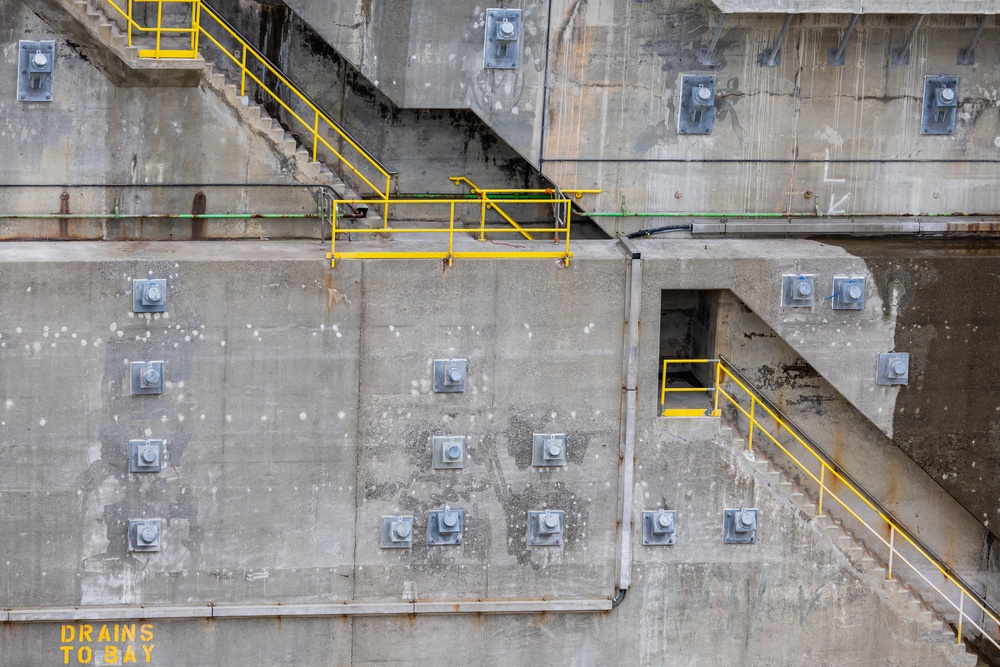 Dry Dock 4 Seismic Upgrade Completion Photos