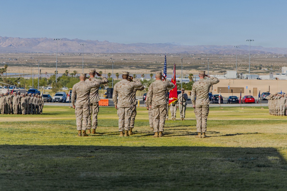 V27 Change of Command Ceremony