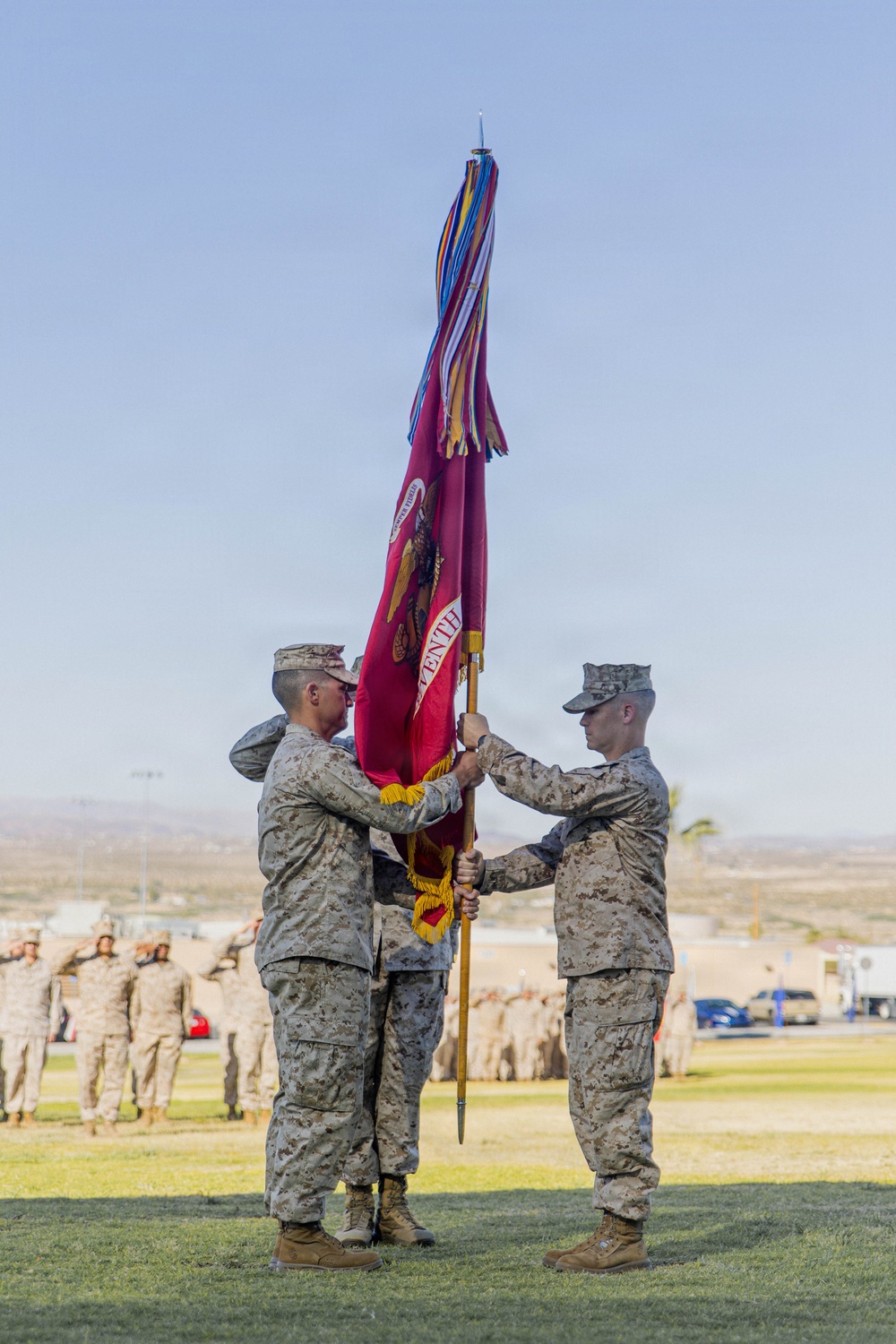 V27 Change of Command Ceremony