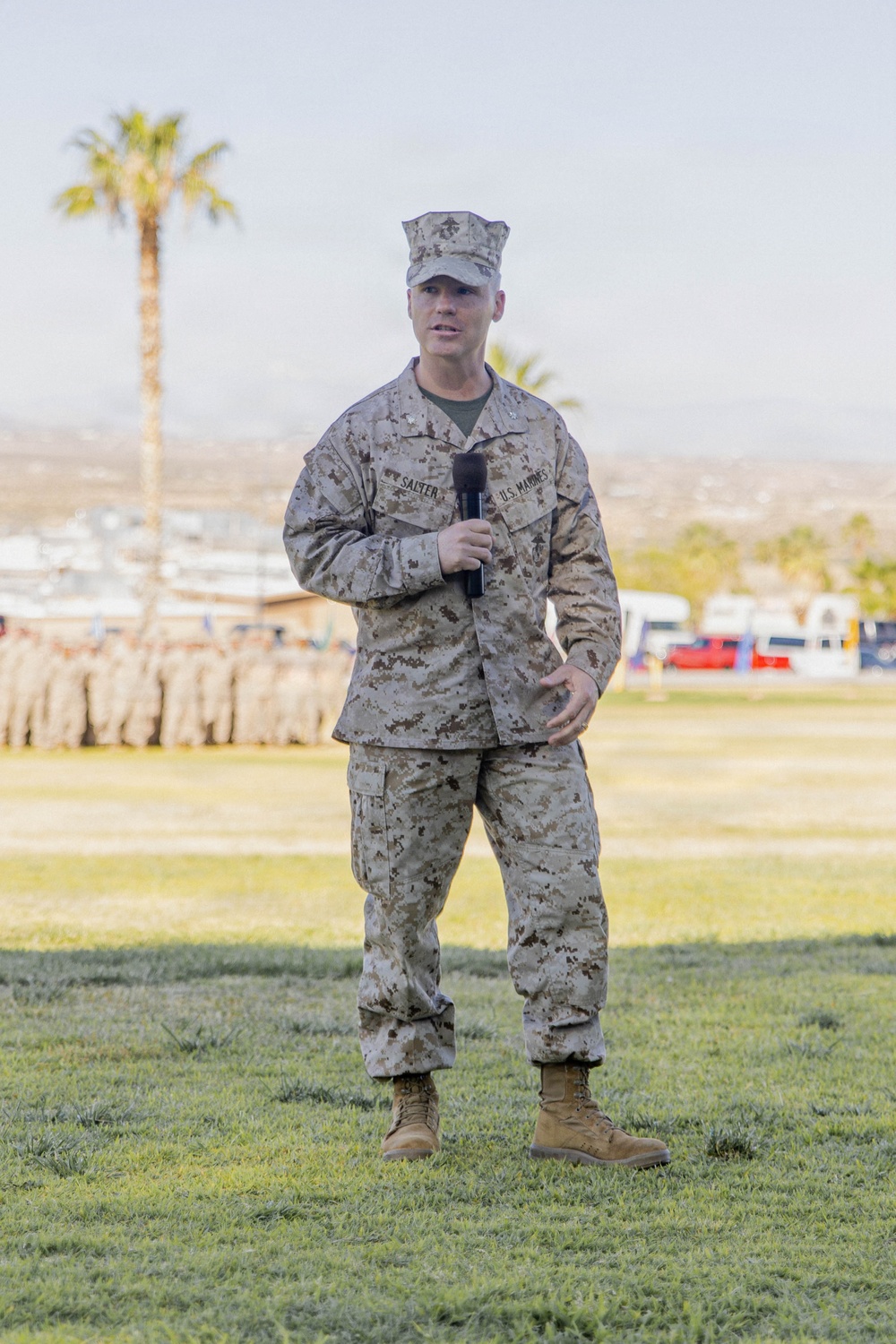 V27 Change of Command Ceremony