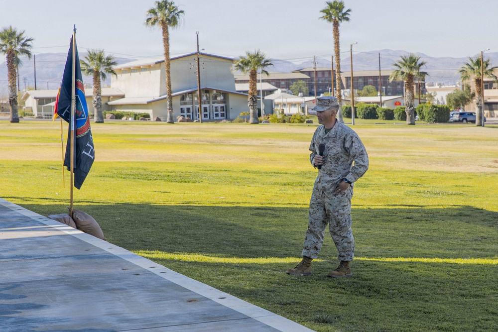 V27 Change of Command Ceremony