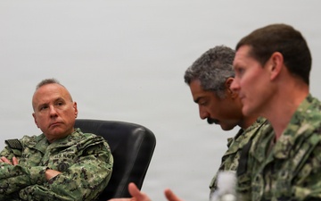 Fleet Master Chief Haka Visit