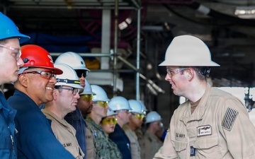 USS Bataan (LHD 5) Rings Off Lt. Nicholas Batelli