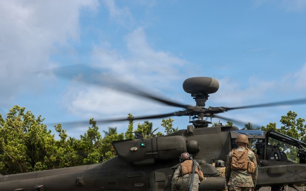 Balikatan 2026: MWSS-371 fuels an AH-64E
