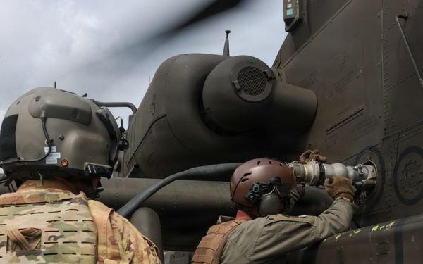 Balikatan 2026: MWSS-371 fuels an AH-64E