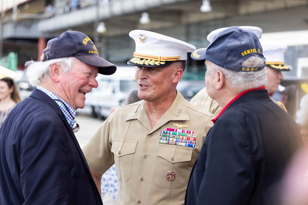 New Orleans Welcomes U.S. and International Service Members at a Pier-side Welcoming Event during Sail 250