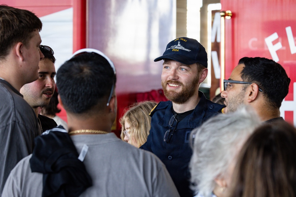New Orleans Welcomes U.S. and International Service Members at a Pier-side Welcoming Event during Sail 250