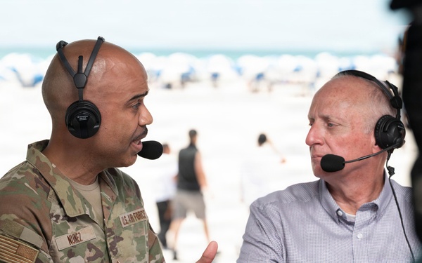 Chief Nunez discusses Reserve Advantage  during Hyundai Air And Sea Show