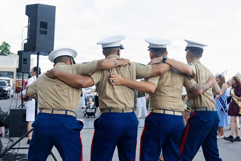New Orleans Welcomes U.S. and International Service Members at a Pier-side Welcoming Event during Sail 250
