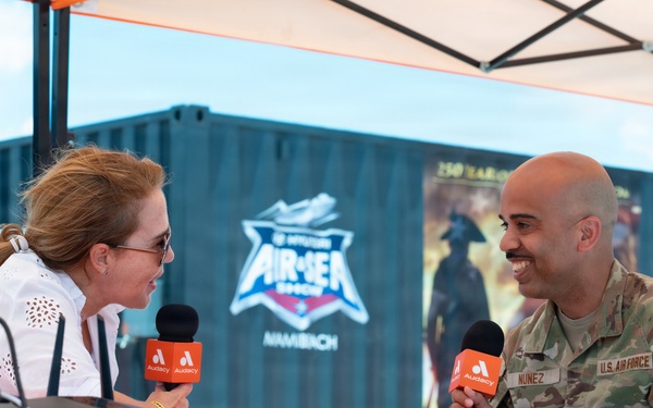 Chief Nunez discusses Reserve Advantage during Hyundai Air And Sea Show