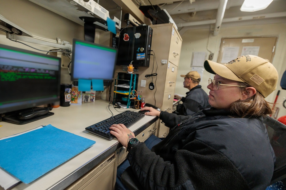 Routine Operations aboard USS Gonzalez (DDG 66)