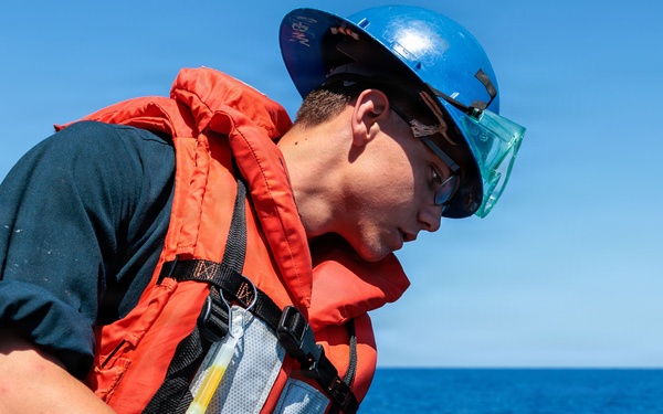 Small Boat Operations aboard USS Gonzalez (DDG 66)