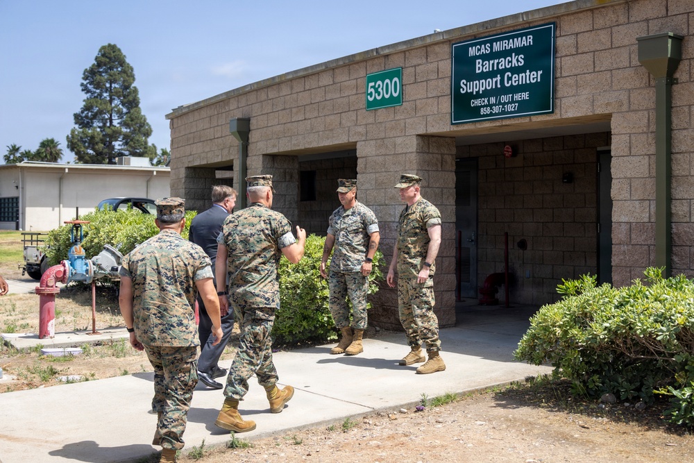 The Assistant Secretary of the Navy for Energy, Installations, and Environment visits MCAS Miramar
