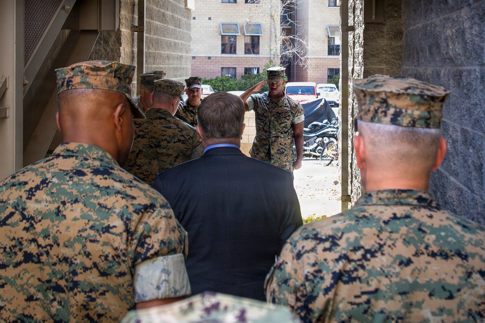 The Assistant Secretary of the Navy for Energy, Installations, and Environment visits MCAS Miramar