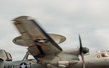 George Washington Conducts Flight Operations
