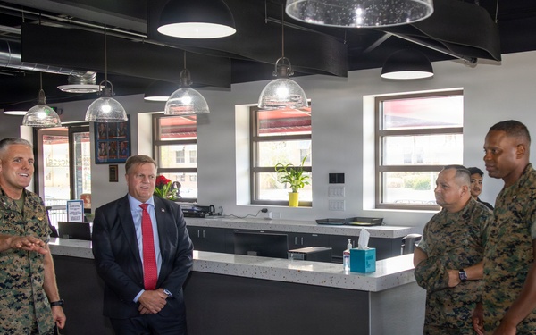 The Assistant Secretary of the Navy for Energy, Installations, and Environment visits MCAS Miramar