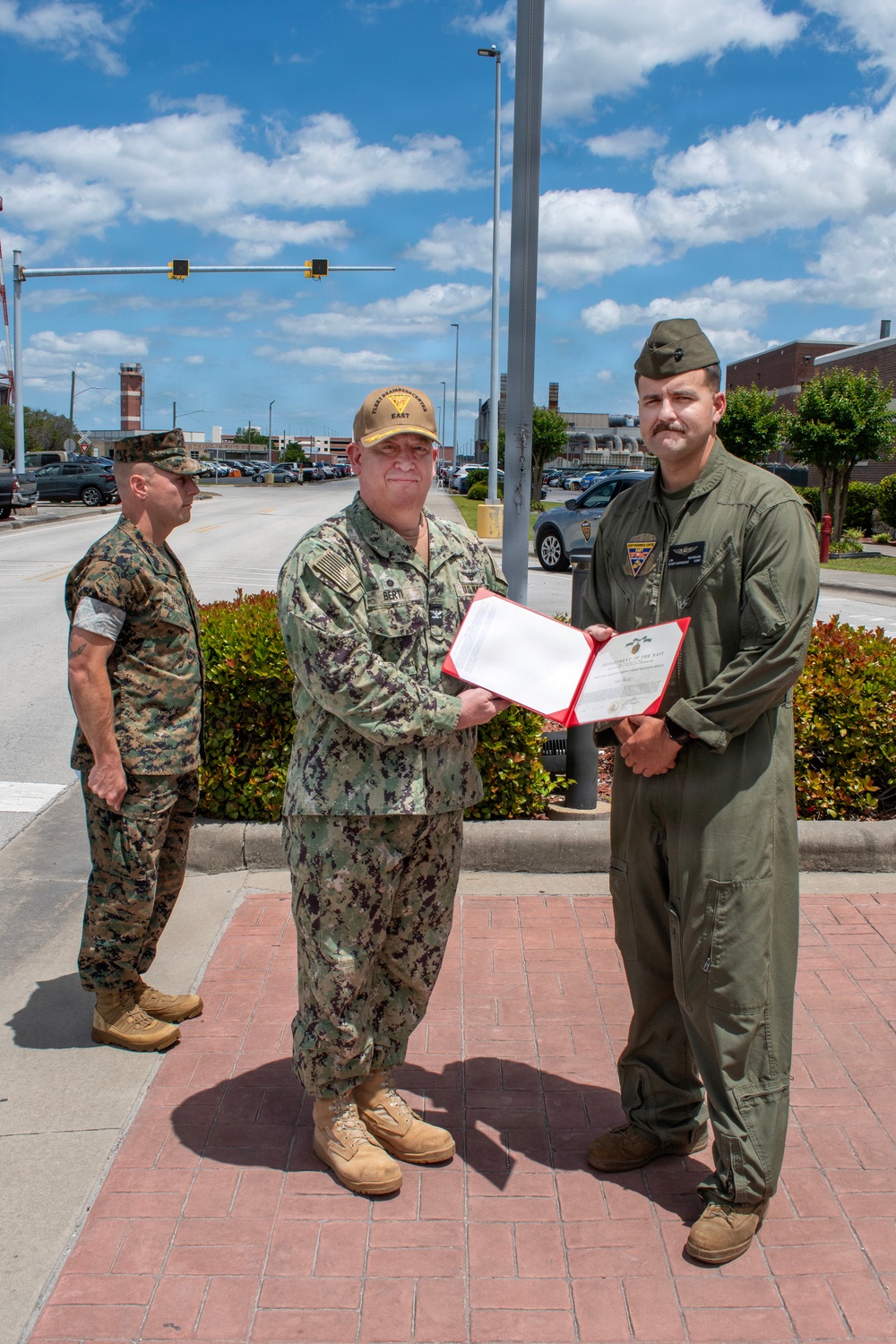 FRCE maintenance controller named COMFRC Marine of Year