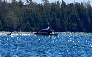 Coast Guard rescues canoeist on Lake Erie