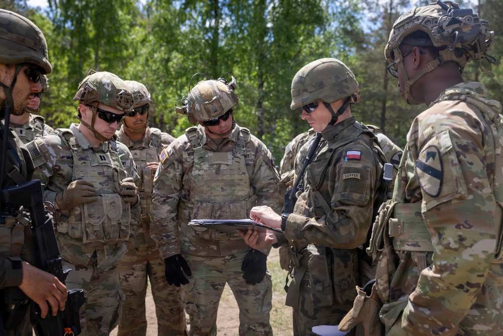 U.S. Army engineers strengthen NATO partnership through cross-training in Poland